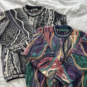 VTG Tundra Canada Coogi Cotton Sweaters